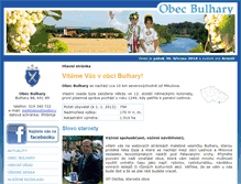 Tablet Screenshot of bulhary.cz